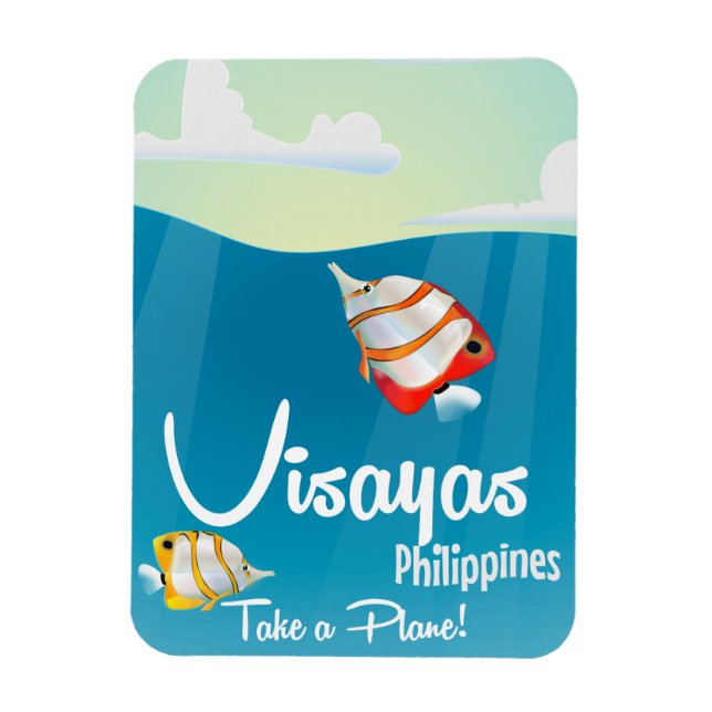 Visayas, filéer, reseaffisch för tecknad magnet (Vertikal)