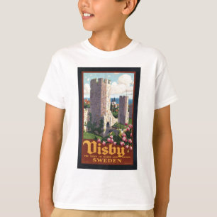 Visby sverige - vintage resor t shirt