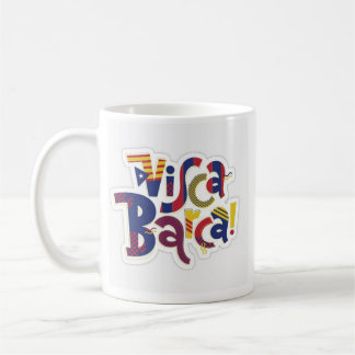 Visca Barça Kaffemugga FC Barcelona Fan Present Kaffemugg