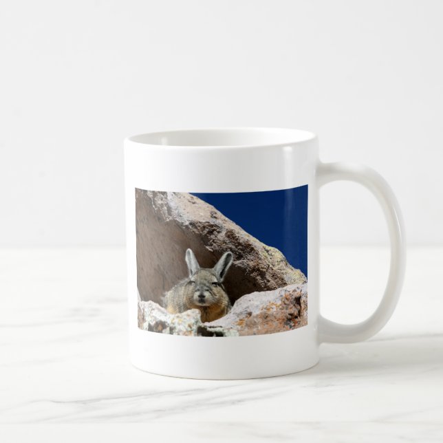 Viscacha solbad i Atacama-öknen Chile Kaffemugg (Höger)
