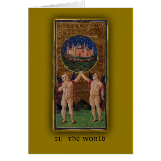 Visconti-Sforza Tarot kortbilder på kort