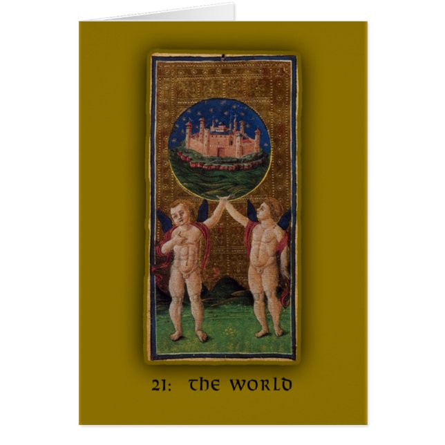 Visconti-Sforza Tarot kortbilder på kort (Framsidan)