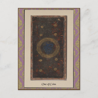 Visconti Tarot däckkort - circa 1428-1447 Vykort