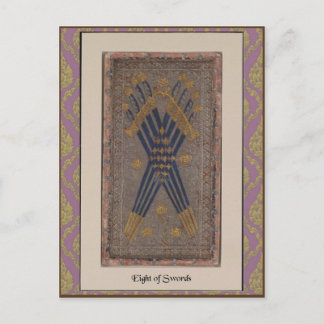 Visconti Tarot Deck Card - circa 1428-1447 Vykort