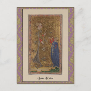 Visconti Tarot Deck Card - circa 1428-1447 Vykort