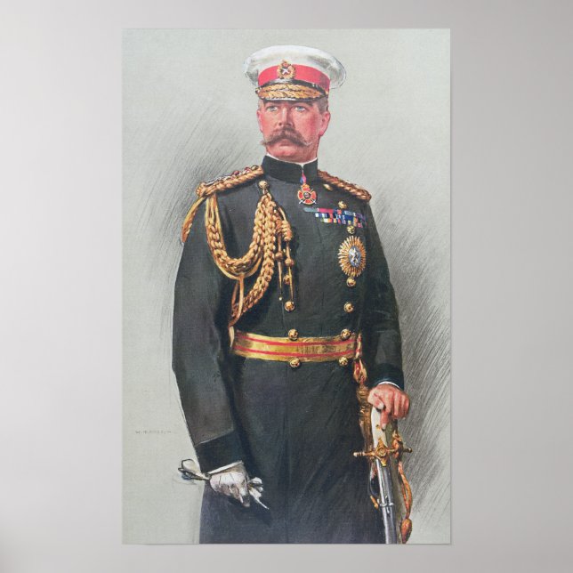 Viscount Kitchener of Khartoum Poster (Framsidan)
