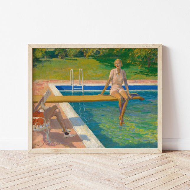 Viscountess Castlerosse | Herr John Lavery Poster (Skapare uppladdad)