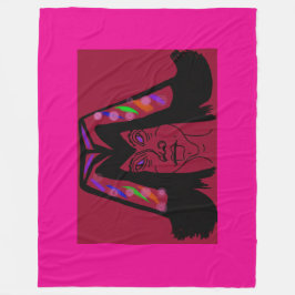 Viscountess with Headdress Fleecefilt