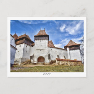 Viscri Fortified Church Vykort