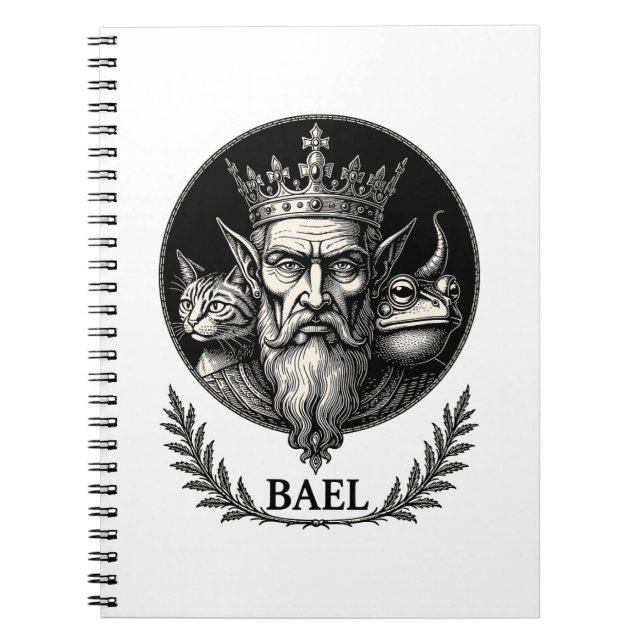 Visdom från Baels trippelblick Anteckningsbok (Framsidan)