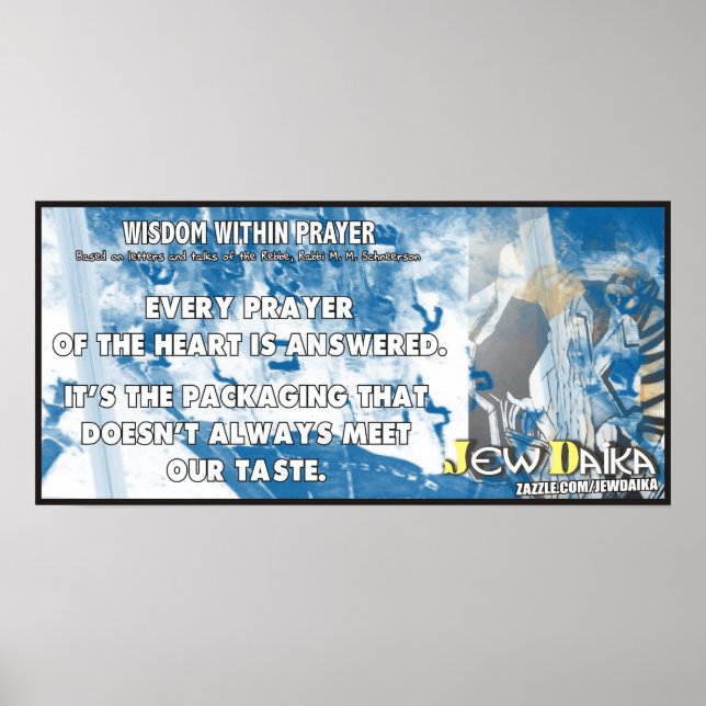 Visdom inom Prayer Poster (Framsidan)