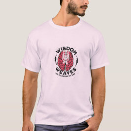 "Visdom Väver Livets Mening T-Shirt – Inspi