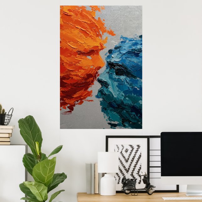 Visdomens Slöja Matta Poster (Hemmakontoret)