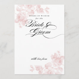 Visdomsord för bruden | Bröllopsfest Inbjudningar