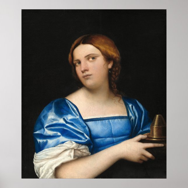 Vise Jungfrun, Sebastiano del Piombo Finkonstplaka Poster (Framsidan)