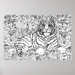 Vise Tiger Poster