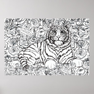 Vise Tiger Poster