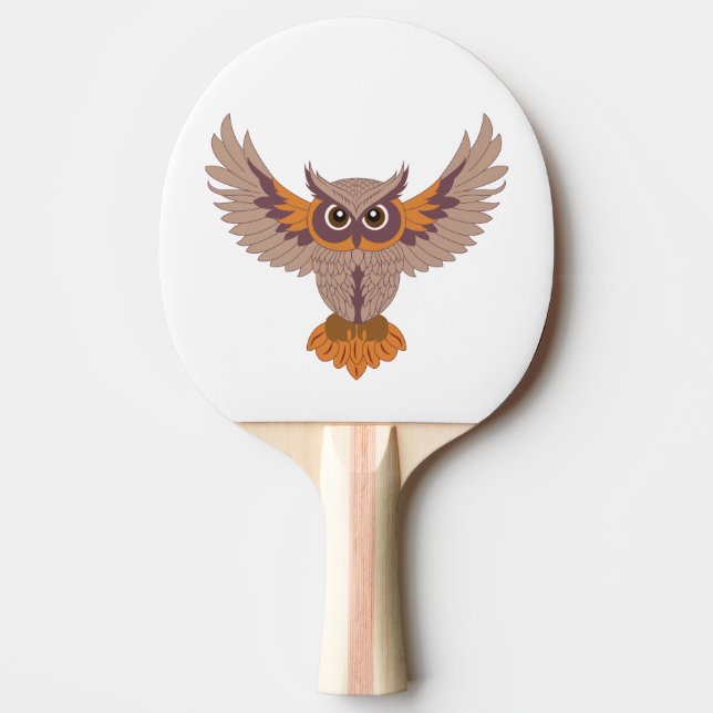 Vise Ugglan Pingisracket (Framsidan)