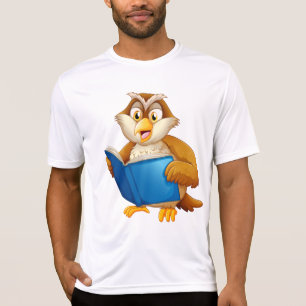 Vise Ugglas Läsbok T Shirt