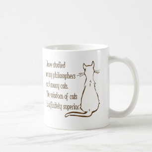 Vishet av katter kaffemugg