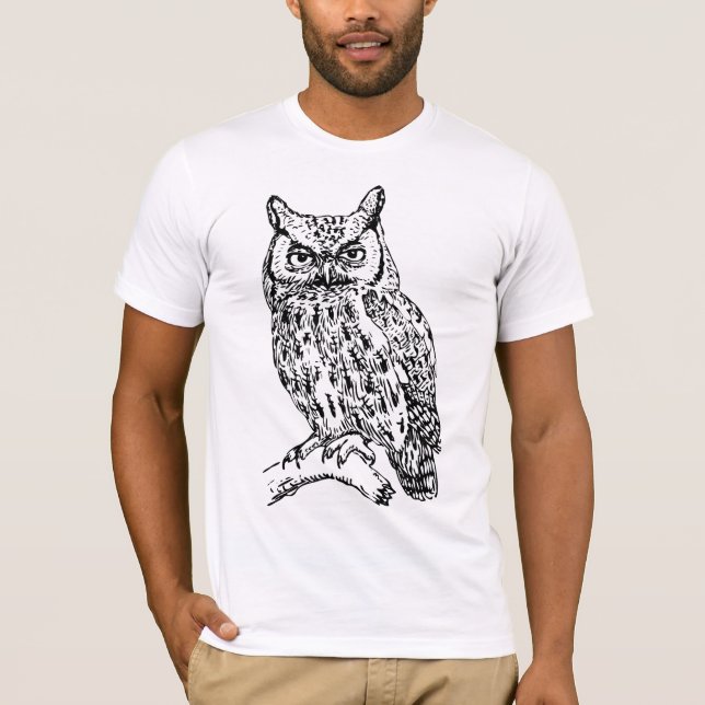Vishet av överdängaren - den Bokuto ugglan - Tee Shirt (Framsida)