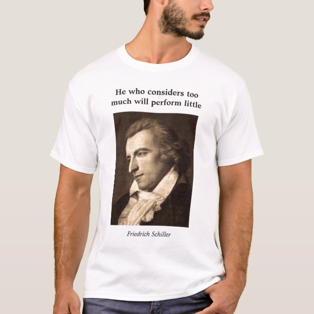 Vishet från Friedrich Schiller - kapacitet T-shirt (Framsida)