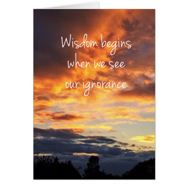 Vishet Hälsningskort (Framsidan)