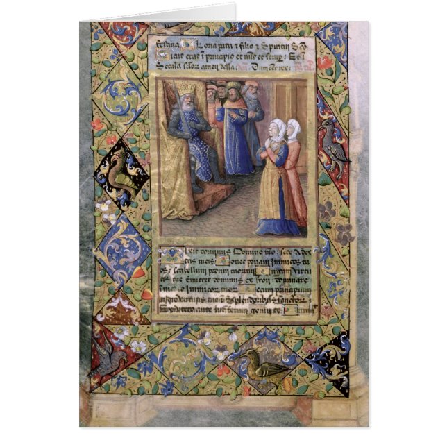 Visheten av Solomon Hälsningskort (Framsidan)