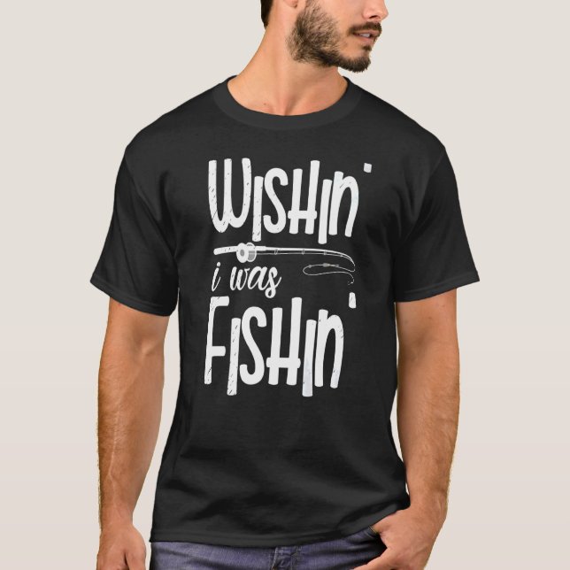 Vishin, jag fiskade karb Bass Trout Fiskar T Shirt (Framsida)