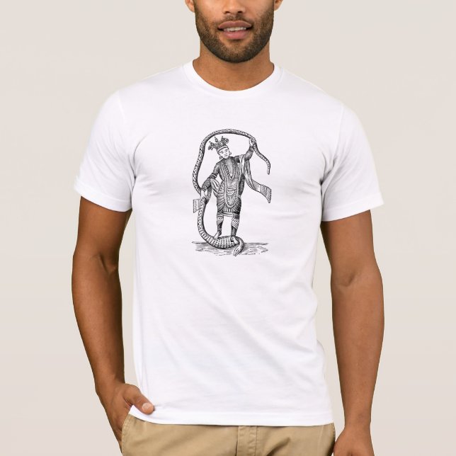 Vishnu Hindu God Tee (Framsida)