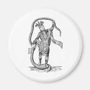 Vishnu i åttonde avataren magnet