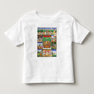 Vishnu i centrera av hans tio avatars, Jaipur, R Tee Shirt
