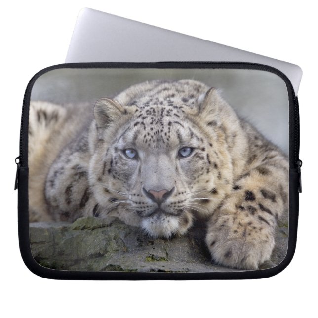Vishnu Snö Leopard Datorfodral (Framsidan)