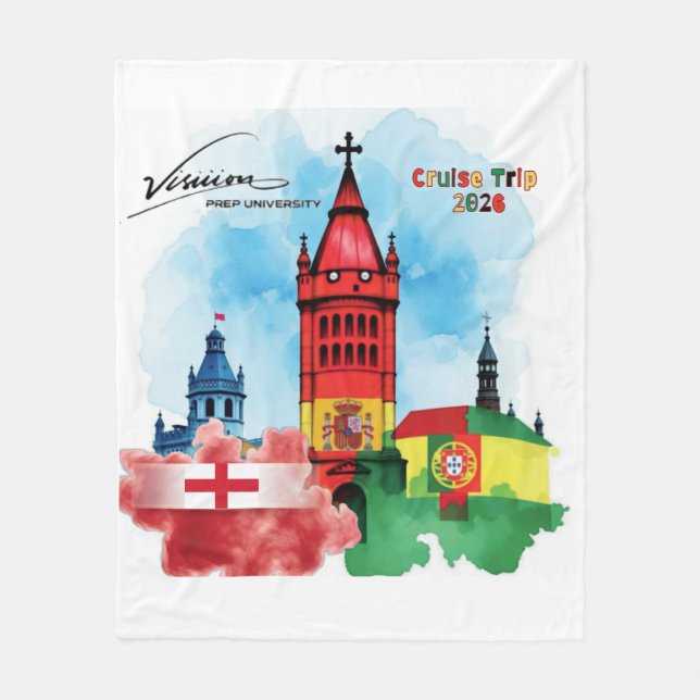 Visiiion Blanket Fleecefilt (Framsidan)