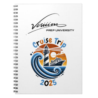 Visiiion Cruise Resa Merchandise Anteckningsbok