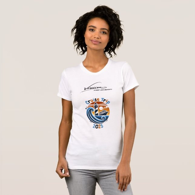 Visiiion Cruise Resa Merchandise T Shirt (Hel framsida)