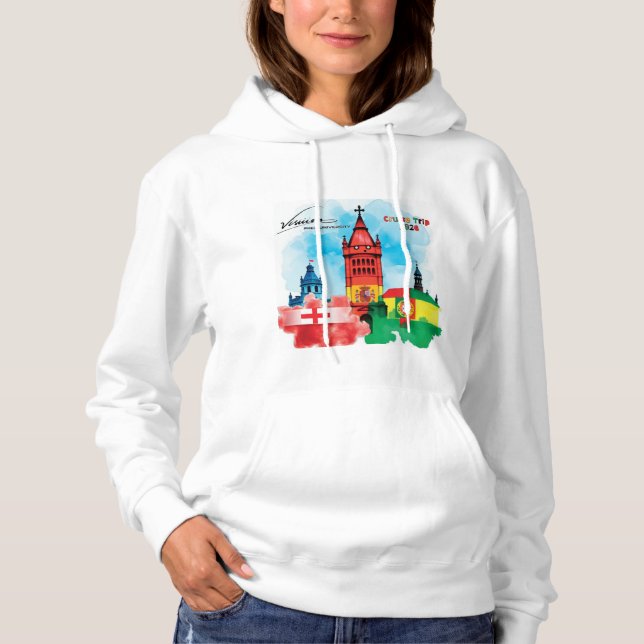 Visiiion-kapuschong T Shirt (Framsida)