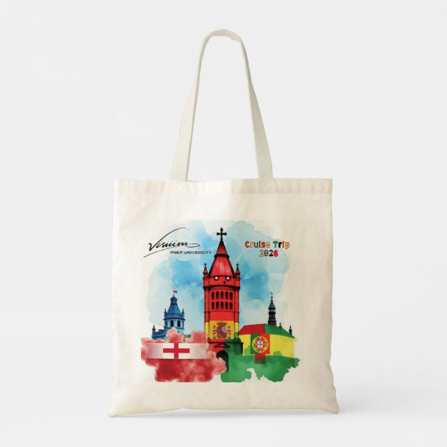 Visiiion Totebag Tygkasse (Baksida)