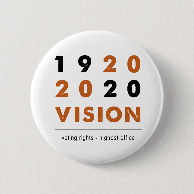 Vision 2020 klämmer fast knapp (Framsida)