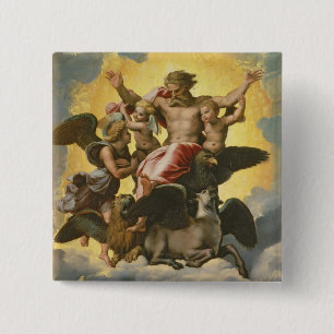 Vision av Ezekiel, c.1518 Knapp