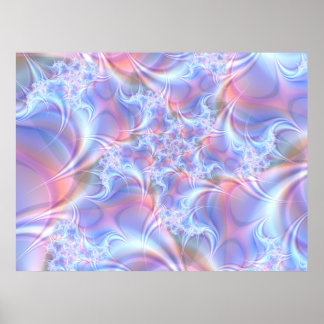 Vision av känslig Joy Art-utskrift Poster