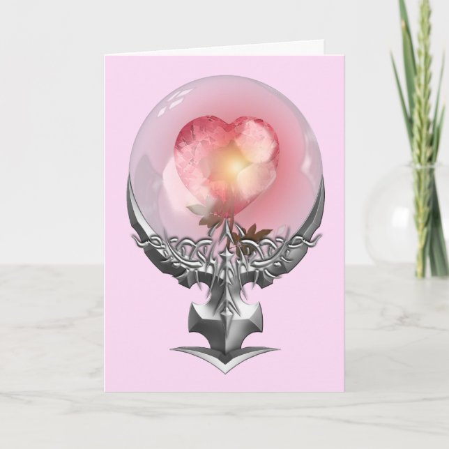 Vision av Kärlek för hennes kort (Framsida)