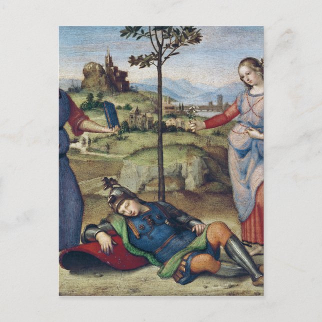 Vision av Knight, 1504 Vykort (Framsida)