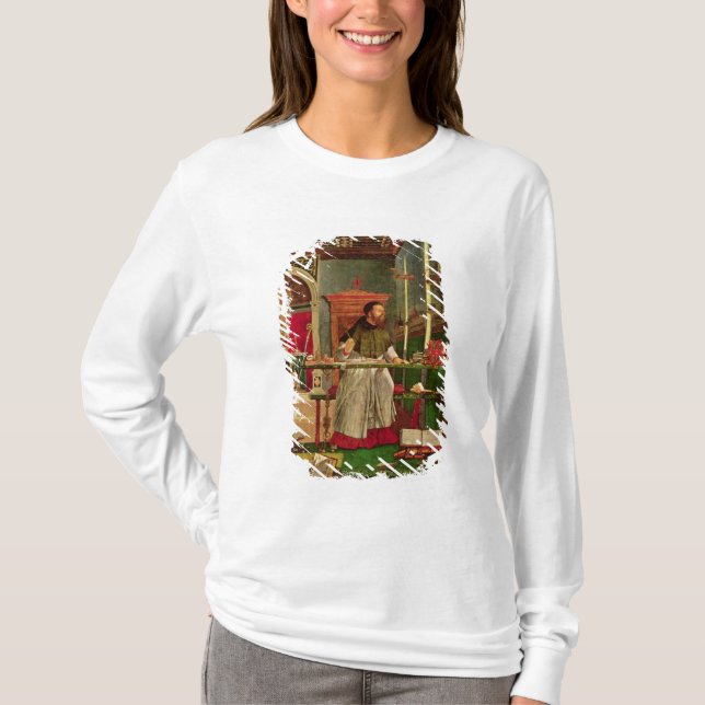 Vision av St Augustine, 1502-08 Tee Shirt (Framsida)