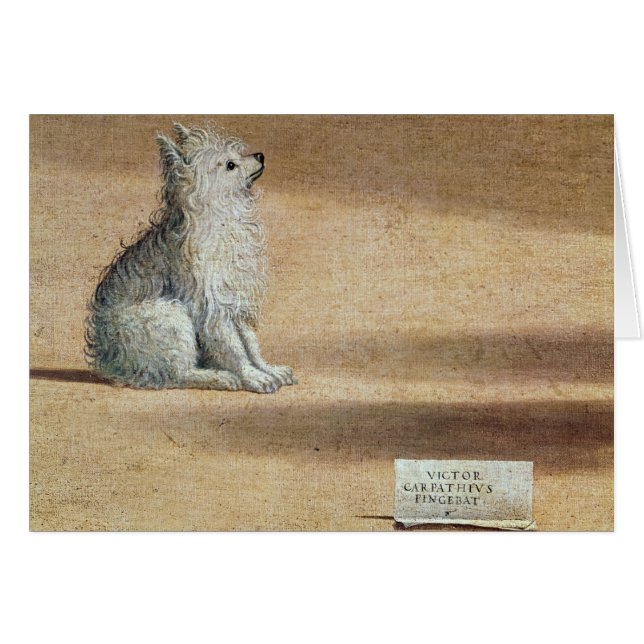 Vision av St Augustine Hälsningskort (Framsidan Horizontal)