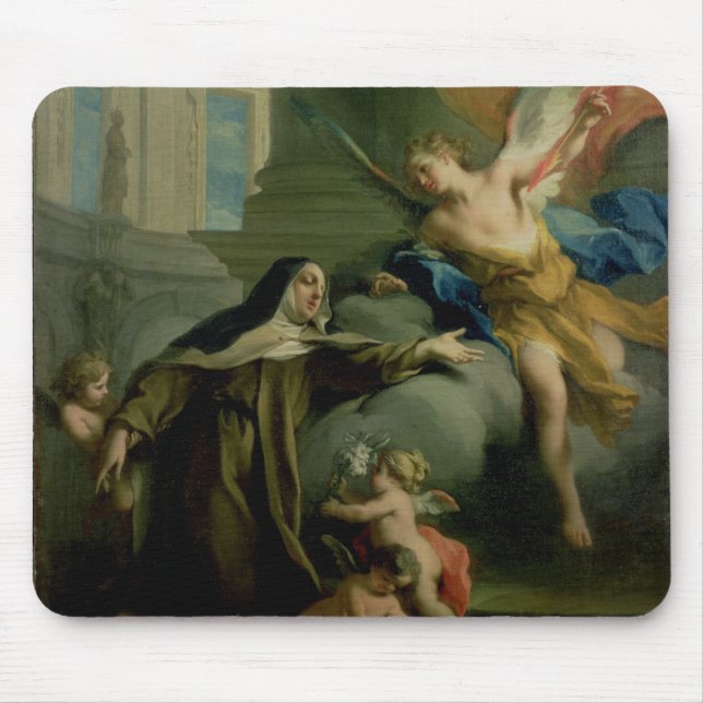 Vision av St Teresa Musmatta (Framsidan)