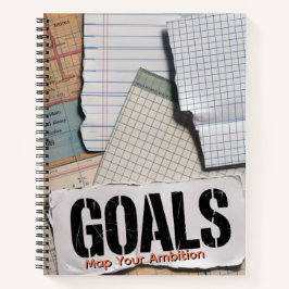 Vision Board Collage | Torn Paper & Stamp...