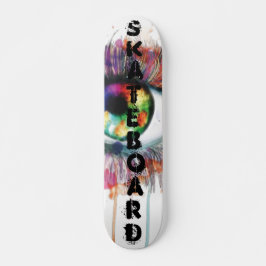 vision de couleur mini skateboard bräda 18,5 cm