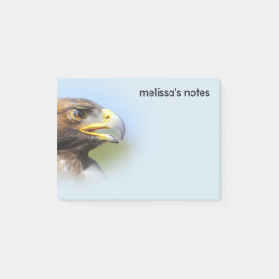 Vision för en vacker ung Golden Eagle Post-it Block