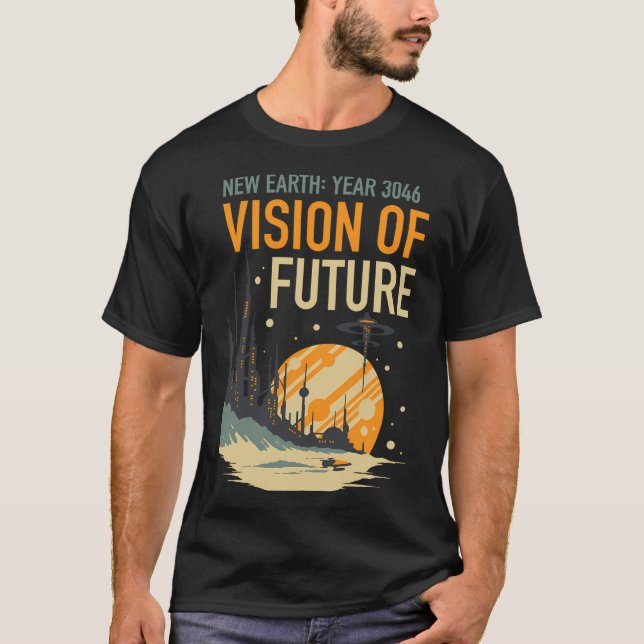 Vision för framtiden t shirt (Framsida)